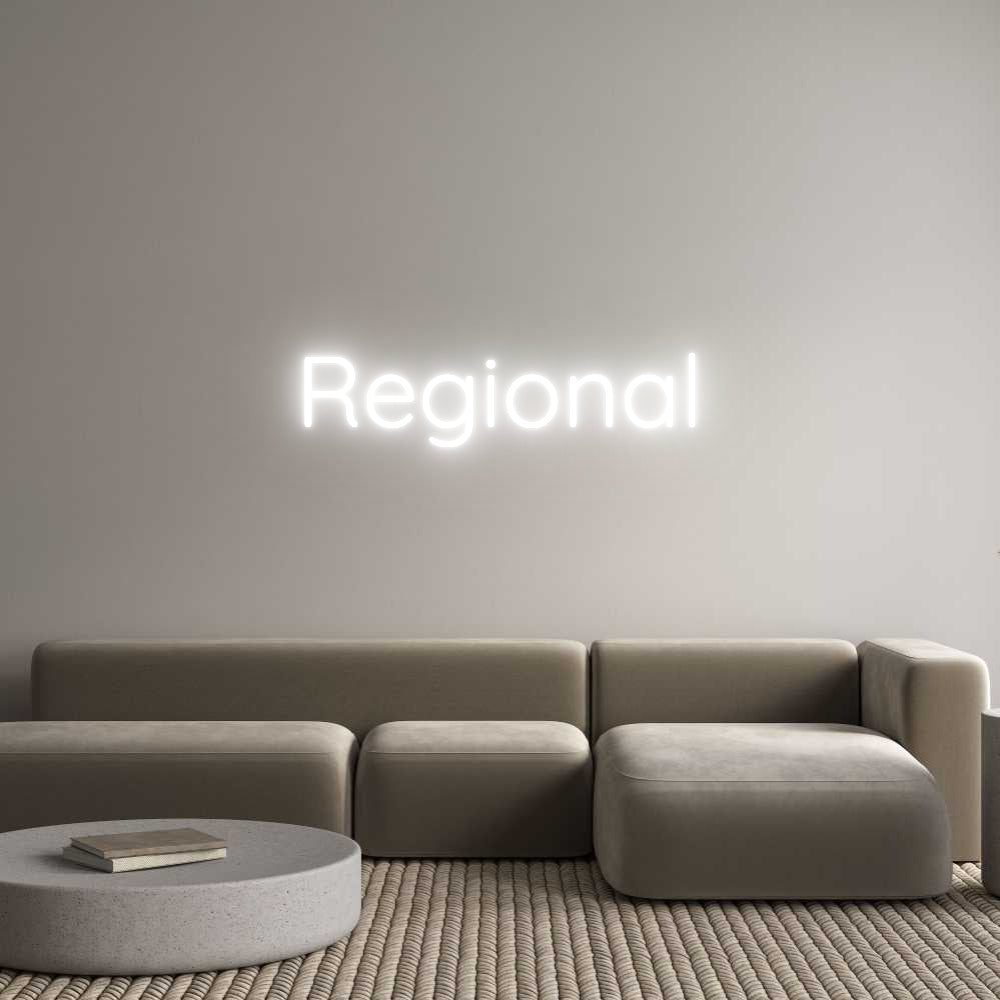 Custom Neon Sign Online Editor Regional