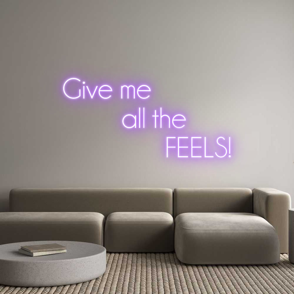 Custom Neon Sign Online Editor Give me 
   ...