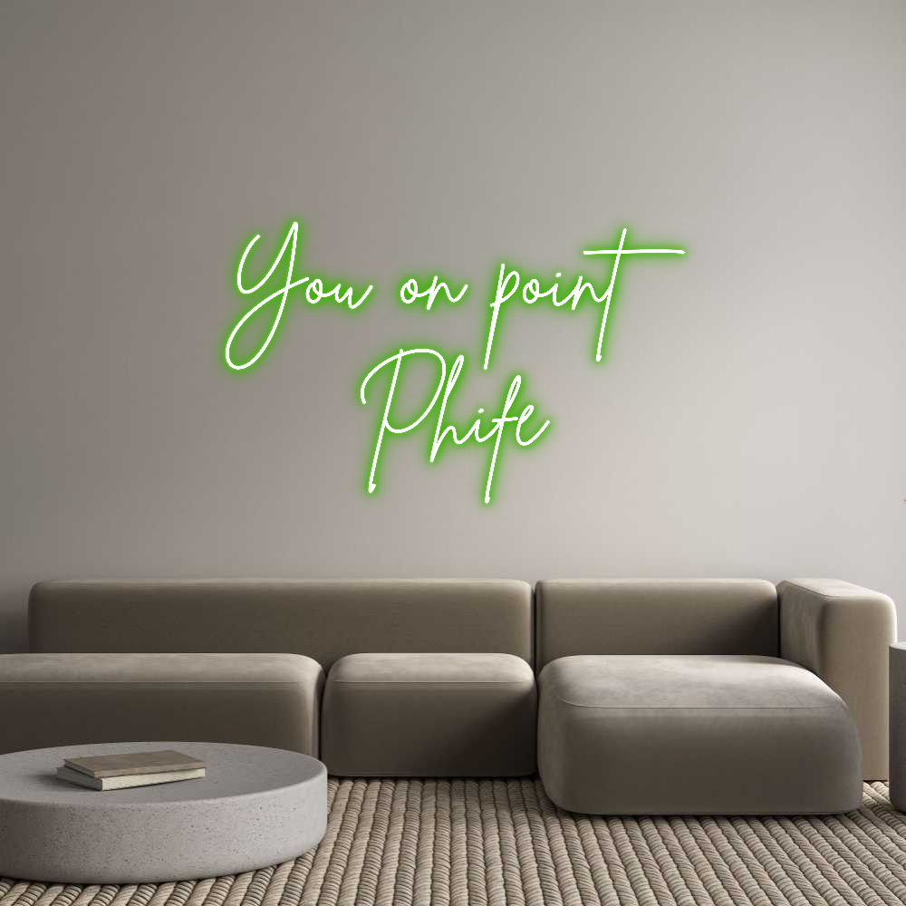 Custom Neon Sign Online Editor You on point
...