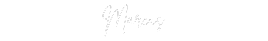 Custom Neon Sign Online Editor Marcus