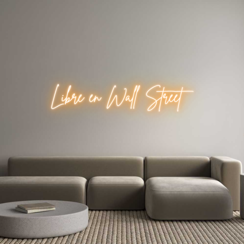 Custom Neon Sign Online Editor Libre en Wall...