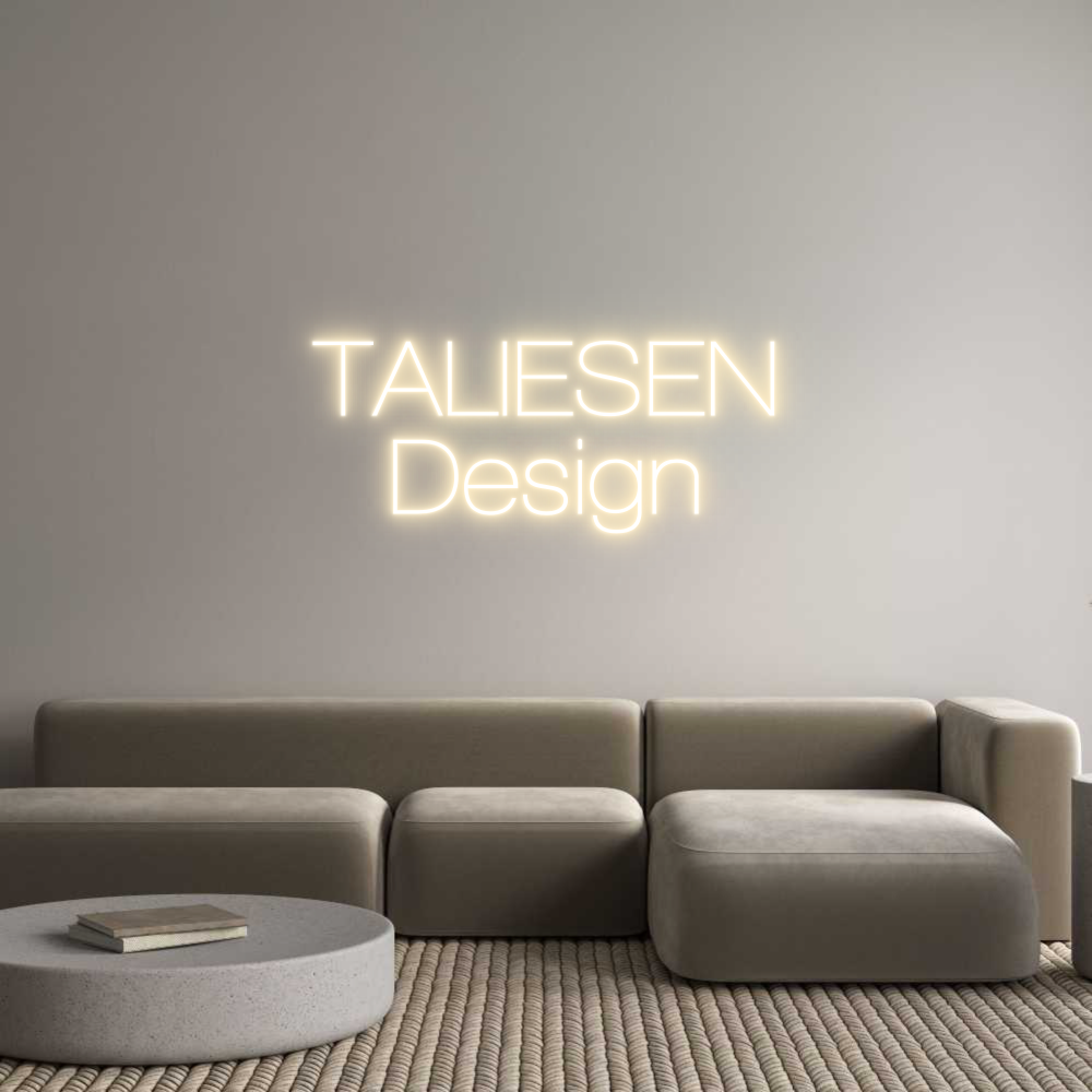 Custom Neon Sign Online Editor TALIESEN
Des...