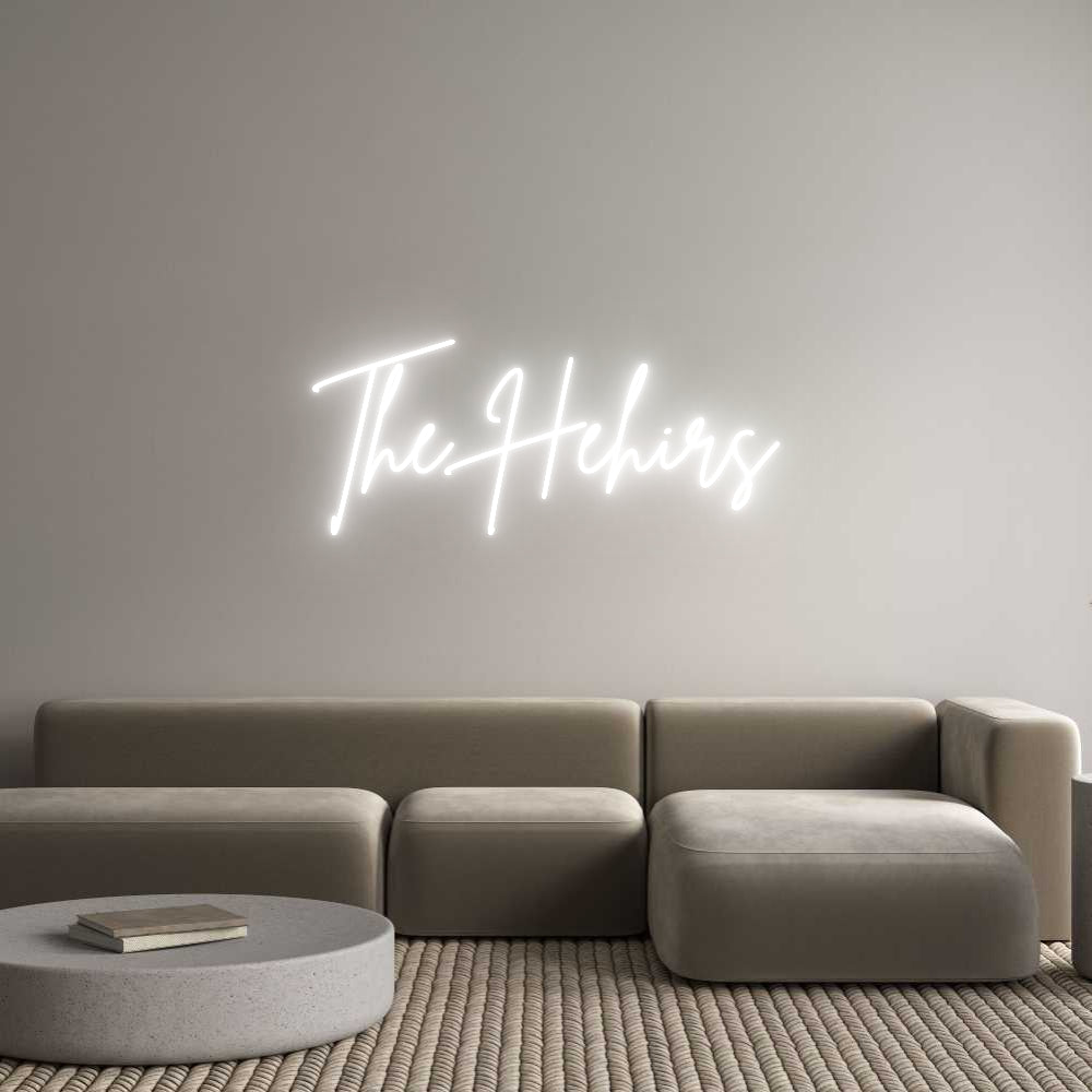 Custom Neon Sign Online Editor The Hehirs