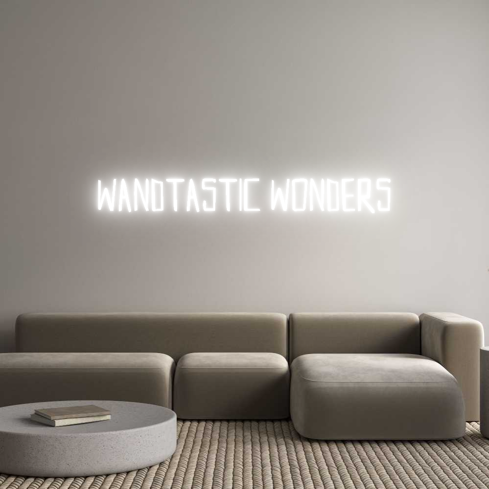 Custom Neon Sign Online Editor Wandtastic Wo...