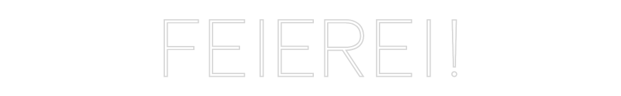 Custom Neon Sign Online Editor Feierei!