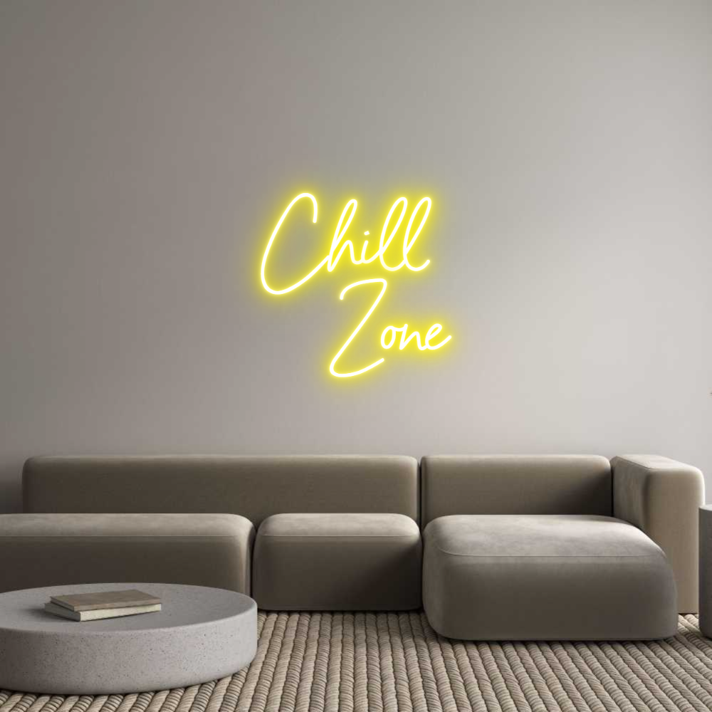Custom Neon Sign Online Editor Chill 
    Z...