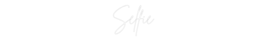 Custom Neon Sign Online Editor Selfie