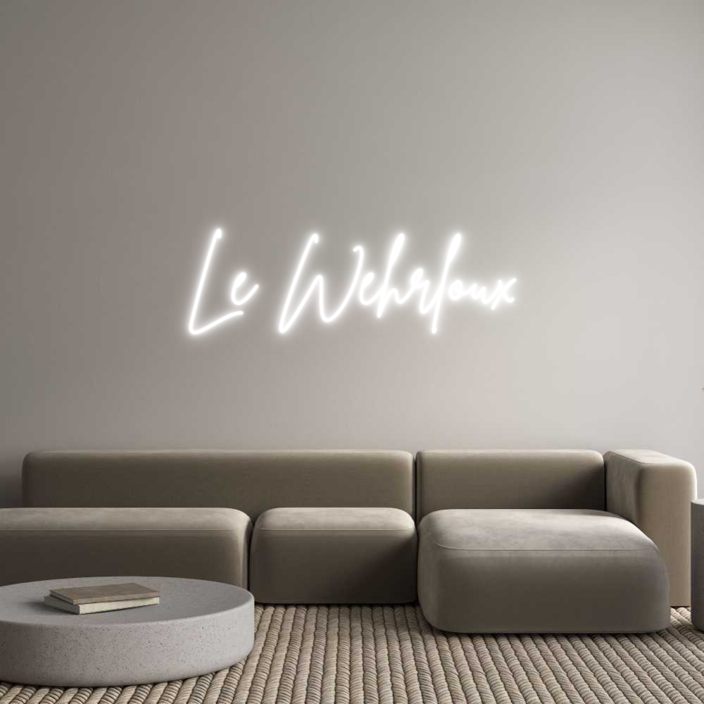 Custom Neon Sign Online Editor Le Wehrloux