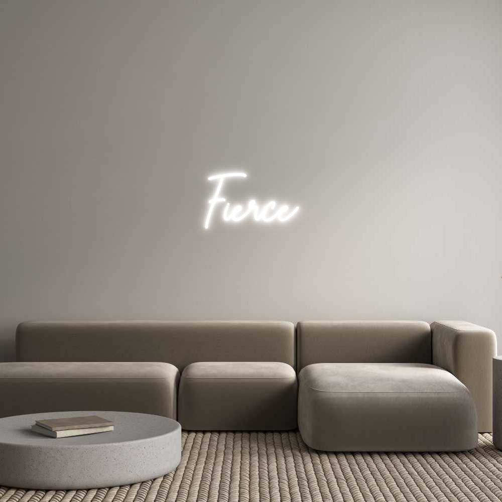Custom Neon Sign Online Editor Fierce
