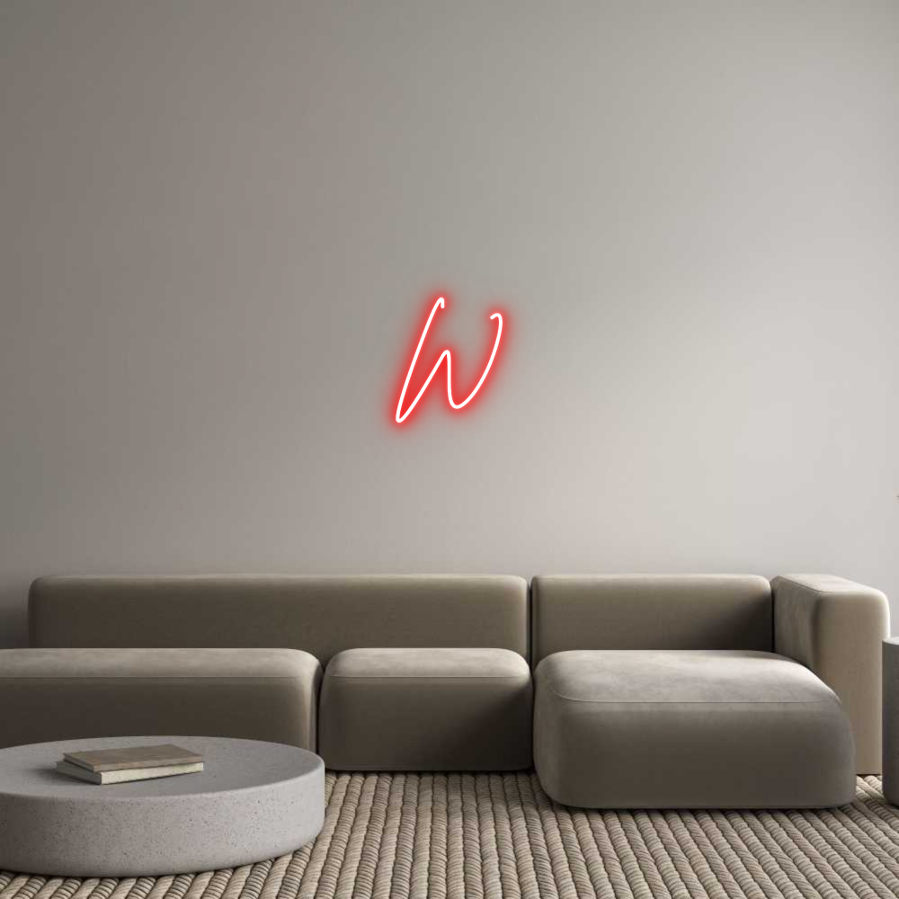 Custom Neon Sign Online Editor W