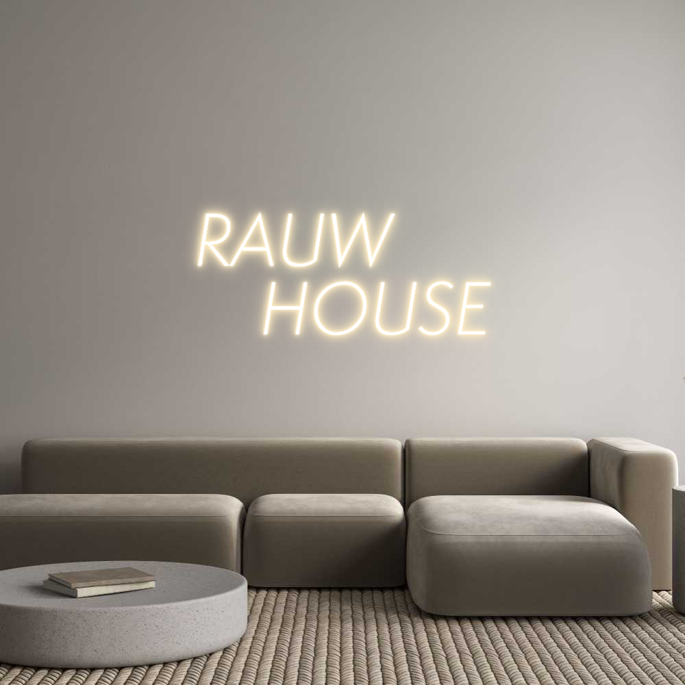 Custom Neon Sign Online Editor RAUW
    HOUSE
