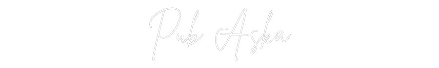 Custom Neon Sign Online Editor Pub Aska