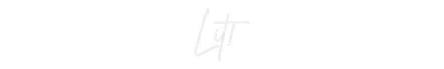 Custom Back Lit Neon Sign Online Editor Lit!