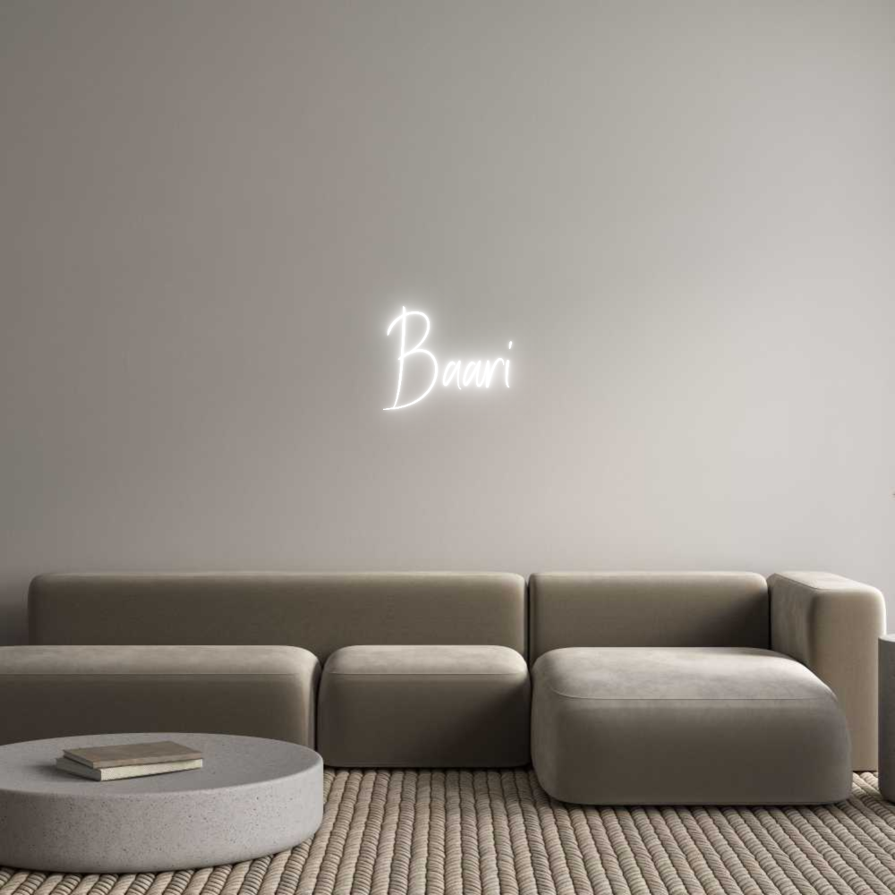 Custom Neon Sign Online Editor Baari