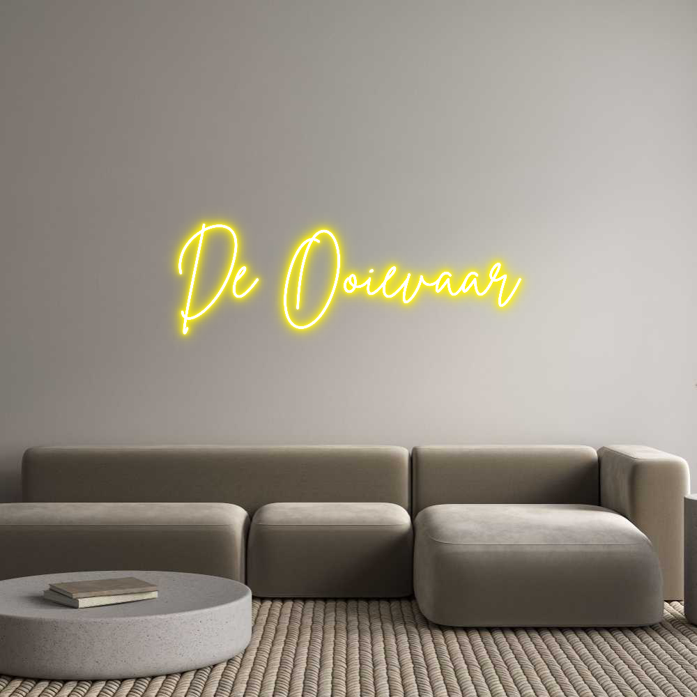Custom Neon Sign Online Editor De Ooievaar
