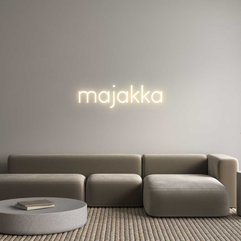 Custom Neon Sign Online Editor majakka