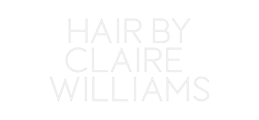 Custom Neon Sign Online Editor Hair by
Clai...