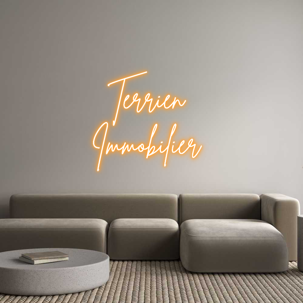 Custom Neon Sign Online Editor Terrien 
Imm...
