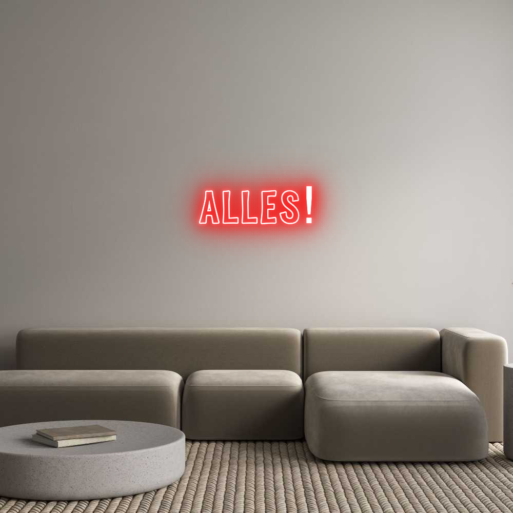 Custom Neon Sign Online Editor alles!