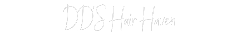 Custom Neon Sign Online Editor DD'S Hair Haven