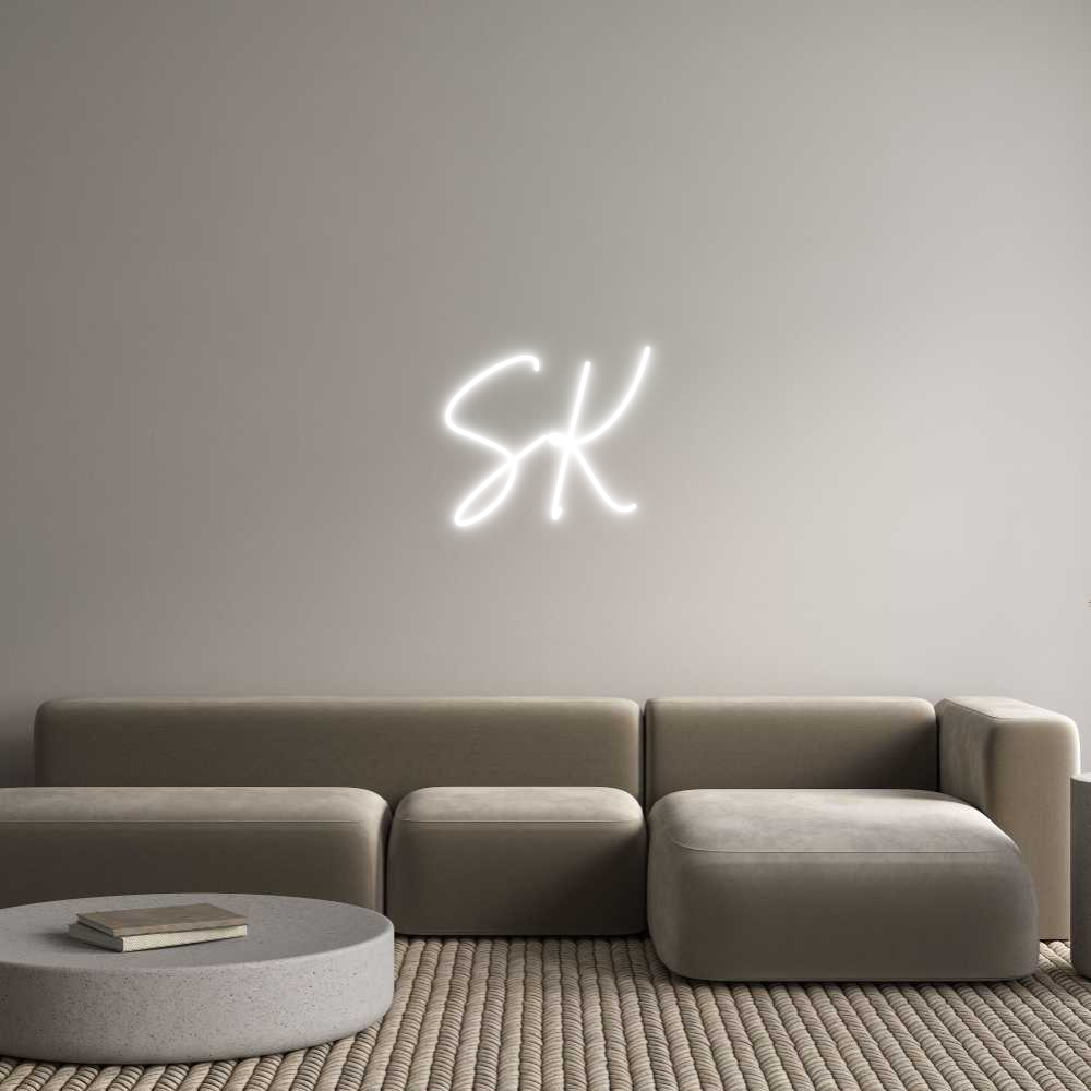 Custom Neon Sign Online Editor SK