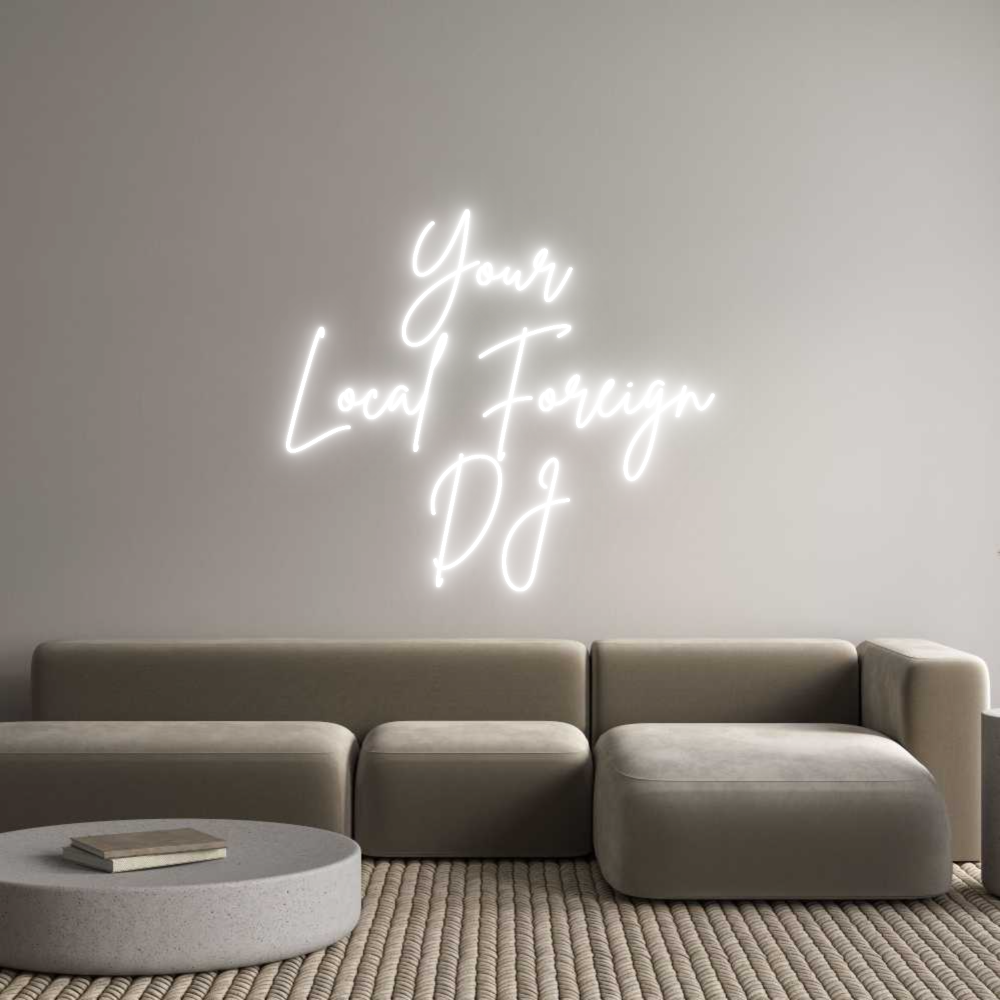 Custom Neon Sign Online Editor Your 
Local ...