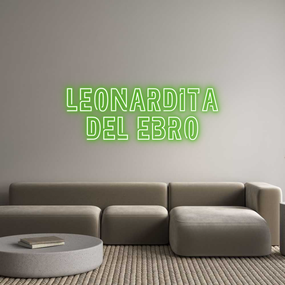 Custom Neon Sign Online Editor LEONARDITA
D...