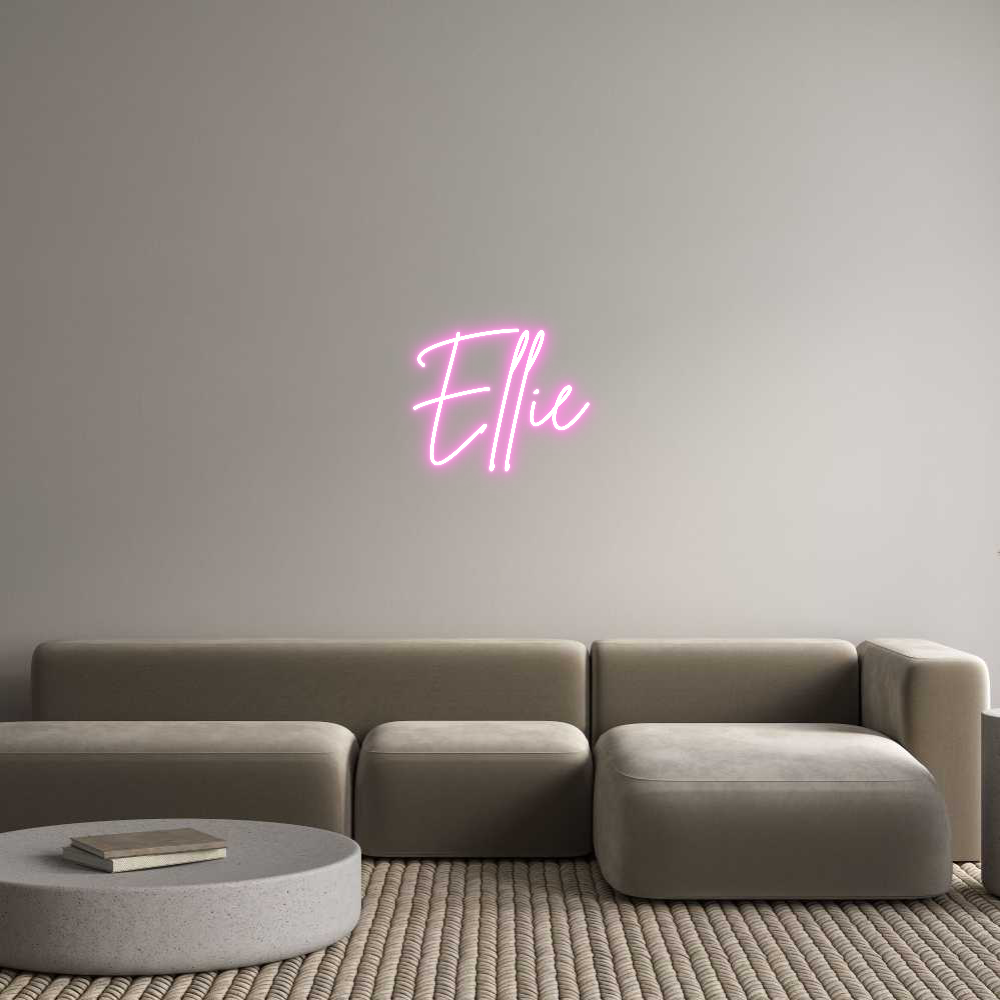 Custom Neon Sign Online Editor Ellie