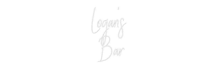 Custom Neon Sign Online Editor Logan’s 
Bar