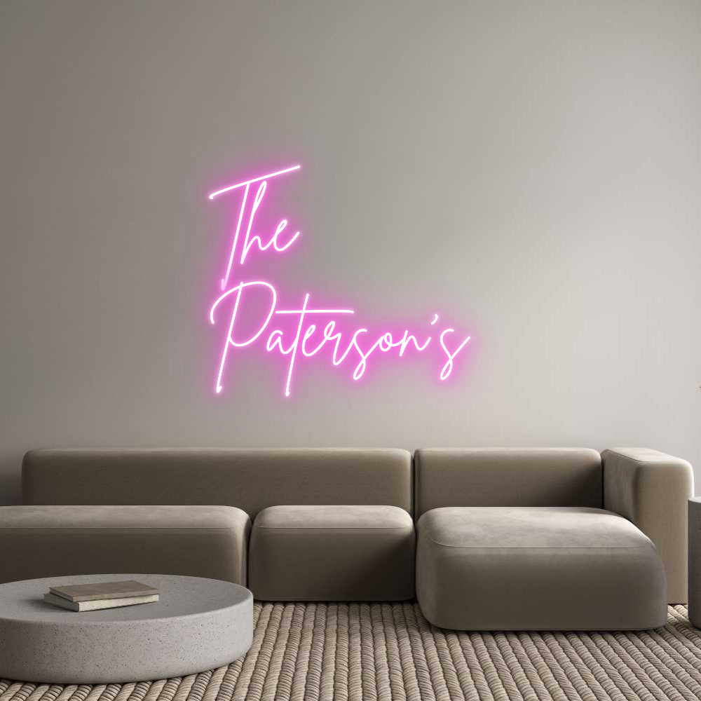Custom Neon Sign Online Editor The
Paterson...