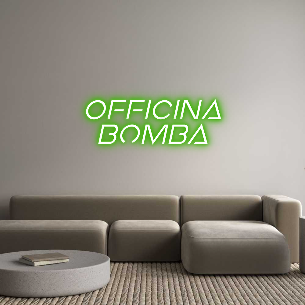 Custom Neon Sign Online Editor Officina
Bomba