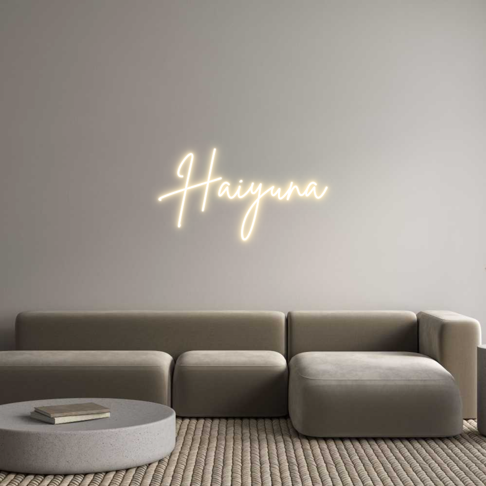 Custom Neon Sign Online Editor Haiyuna