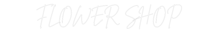 Custom Neon Sign Online Editor FLOWER SHOP