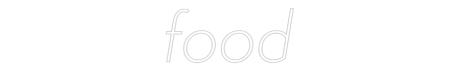 Custom Neon Sign Online Editor food