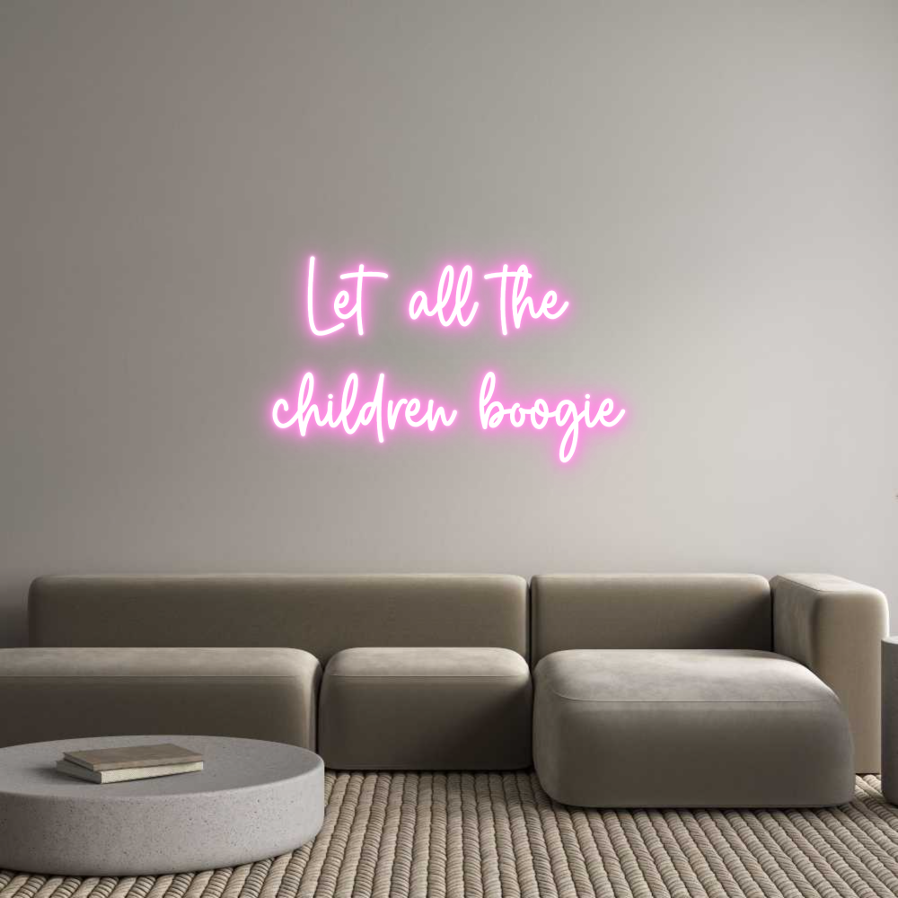 Custom Neon Sign Online Editor Let all the 
...