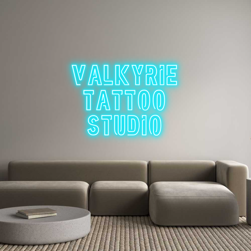 Custom Back Lit Neon Sign Online Editor Valkyrie
Tat...