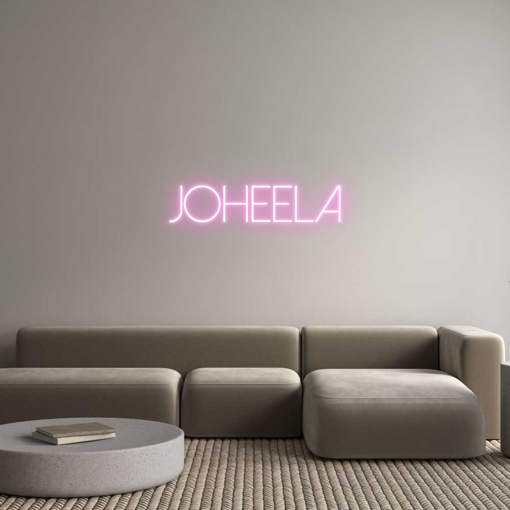 Custom Neon Sign Online Editor JOHEELA