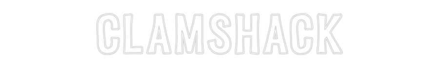 Custom Neon Sign Online Editor clamshack
