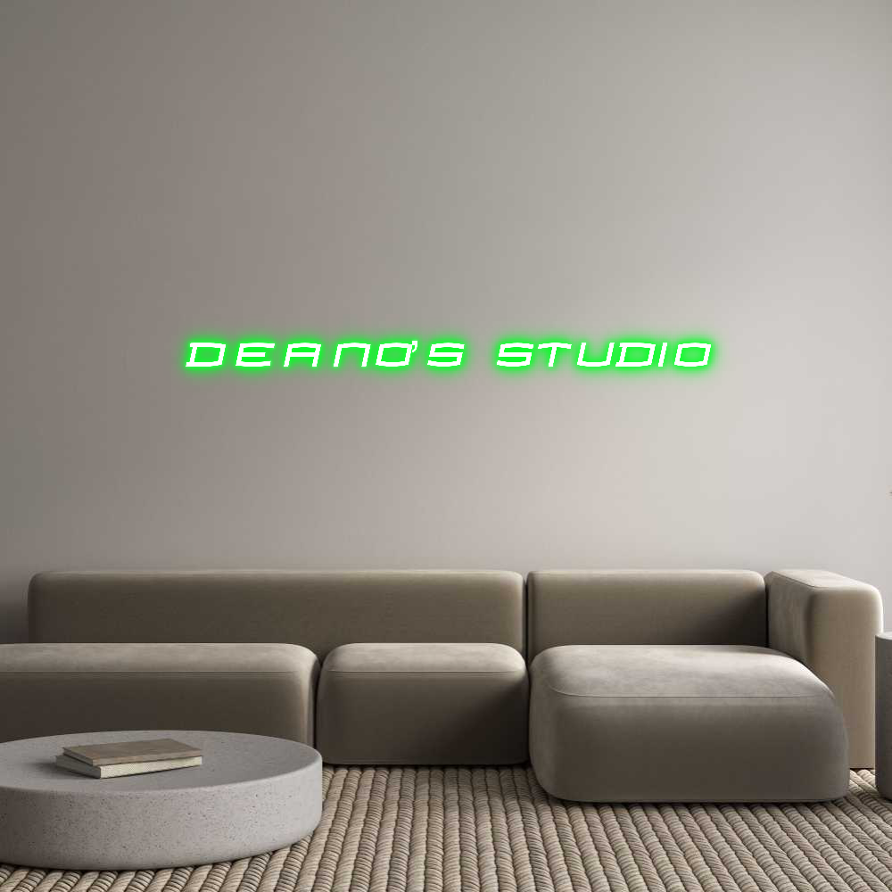 Custom Back Lit Neon Sign Online Editor DEANO’S STUDIO
