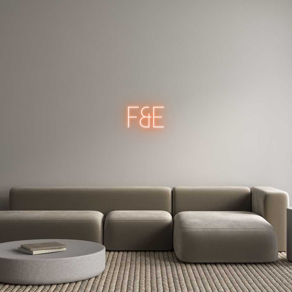 Custom Neon Sign Online Editor F&E