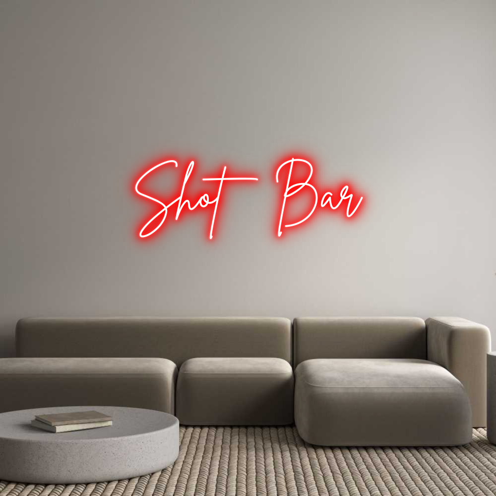 Custom Neon Sign Online Editor Shot Bar
