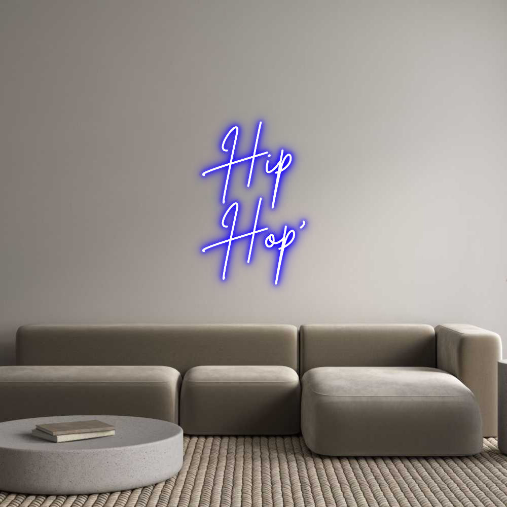 Custom Neon Sign Online Editor Hip
Hop'