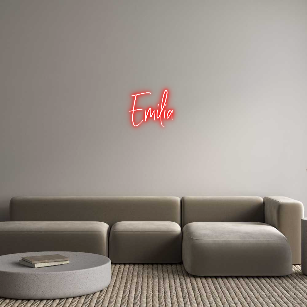 Custom Neon Sign Online Editor Emilia