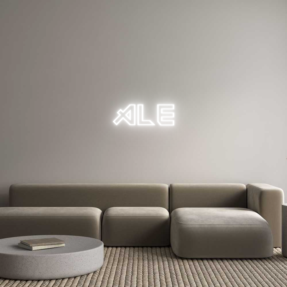 Custom Neon Sign Online Editor ALE