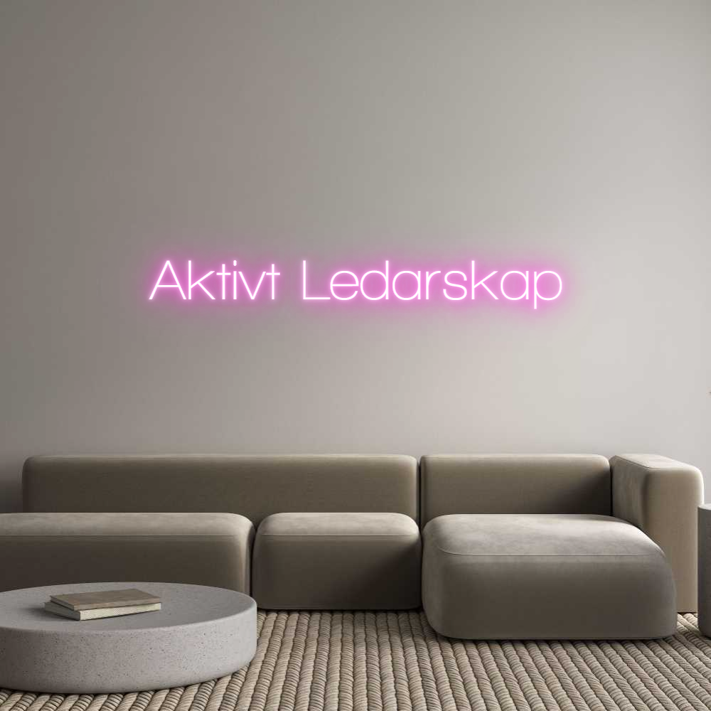 Custom Neon Sign Online Editor Aktivt Ledars...