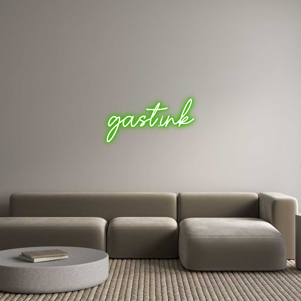 Custom Neon Sign Online Editor gast.ink