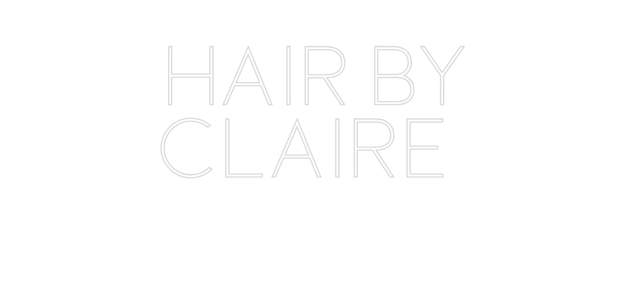 Custom Neon Sign Online Editor Hair by
Clai...