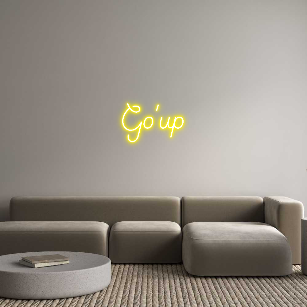 Custom Neon Sign Online Editor Go’up