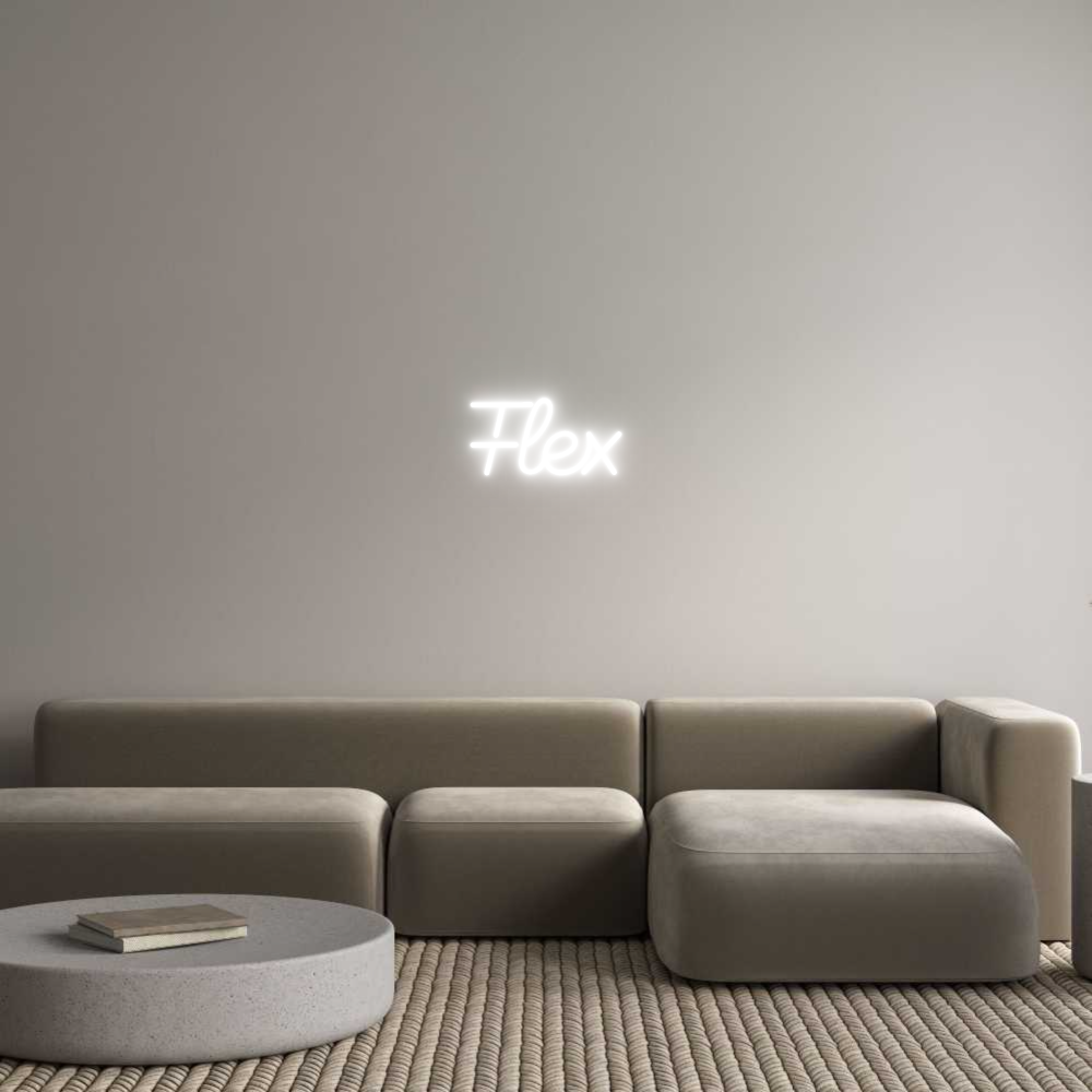 Custom Neon Sign Online Editor Flex