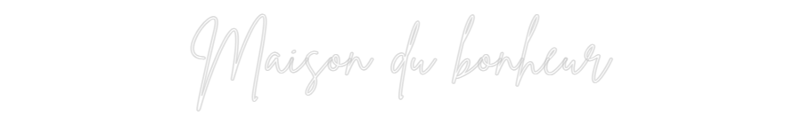 Custom Neon Sign Online Editor Maison du bon...